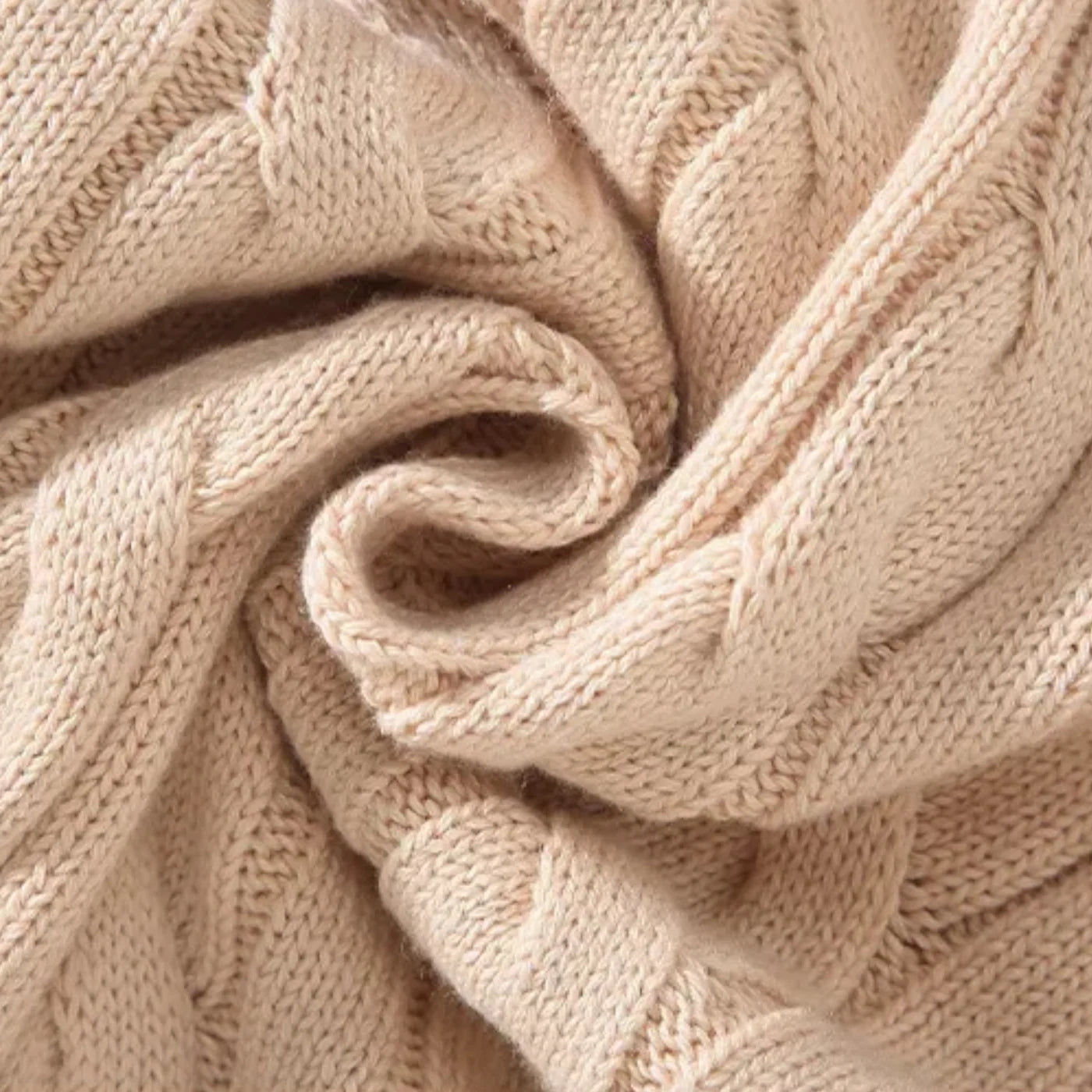 Pull à col roulé zippé en maille épaisse pour homme