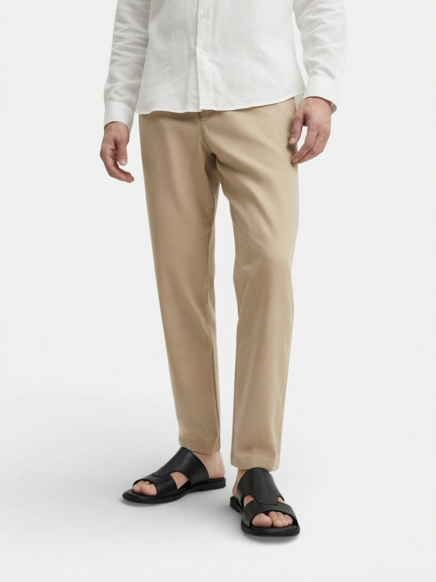 Mules Homme Détente Élégance Quotidienne