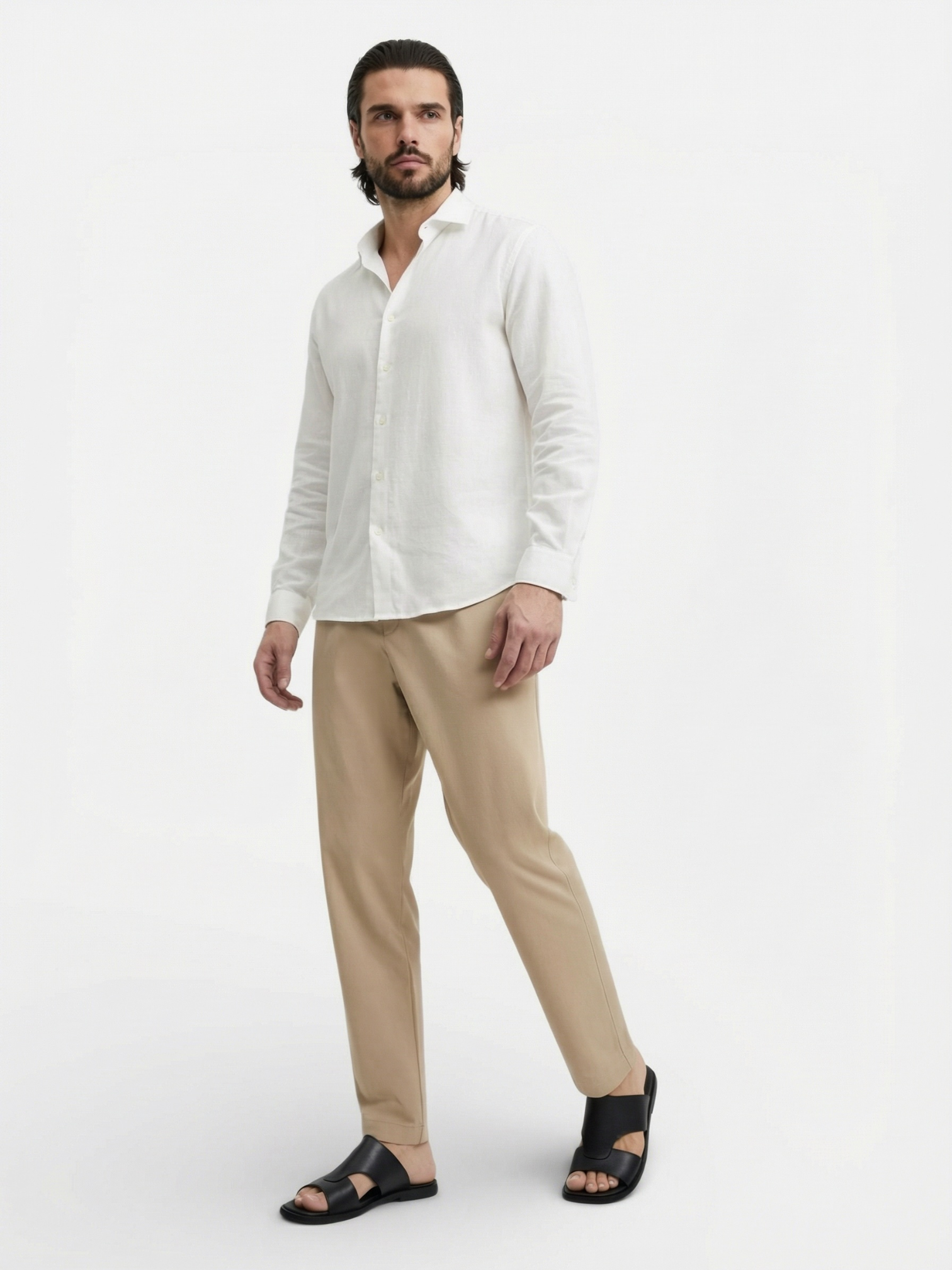 Mules Homme Détente Élégance Quotidienne