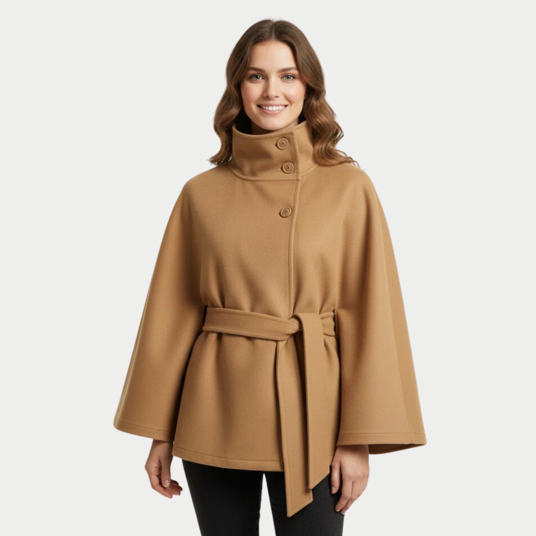 Veste à col montant pour femme