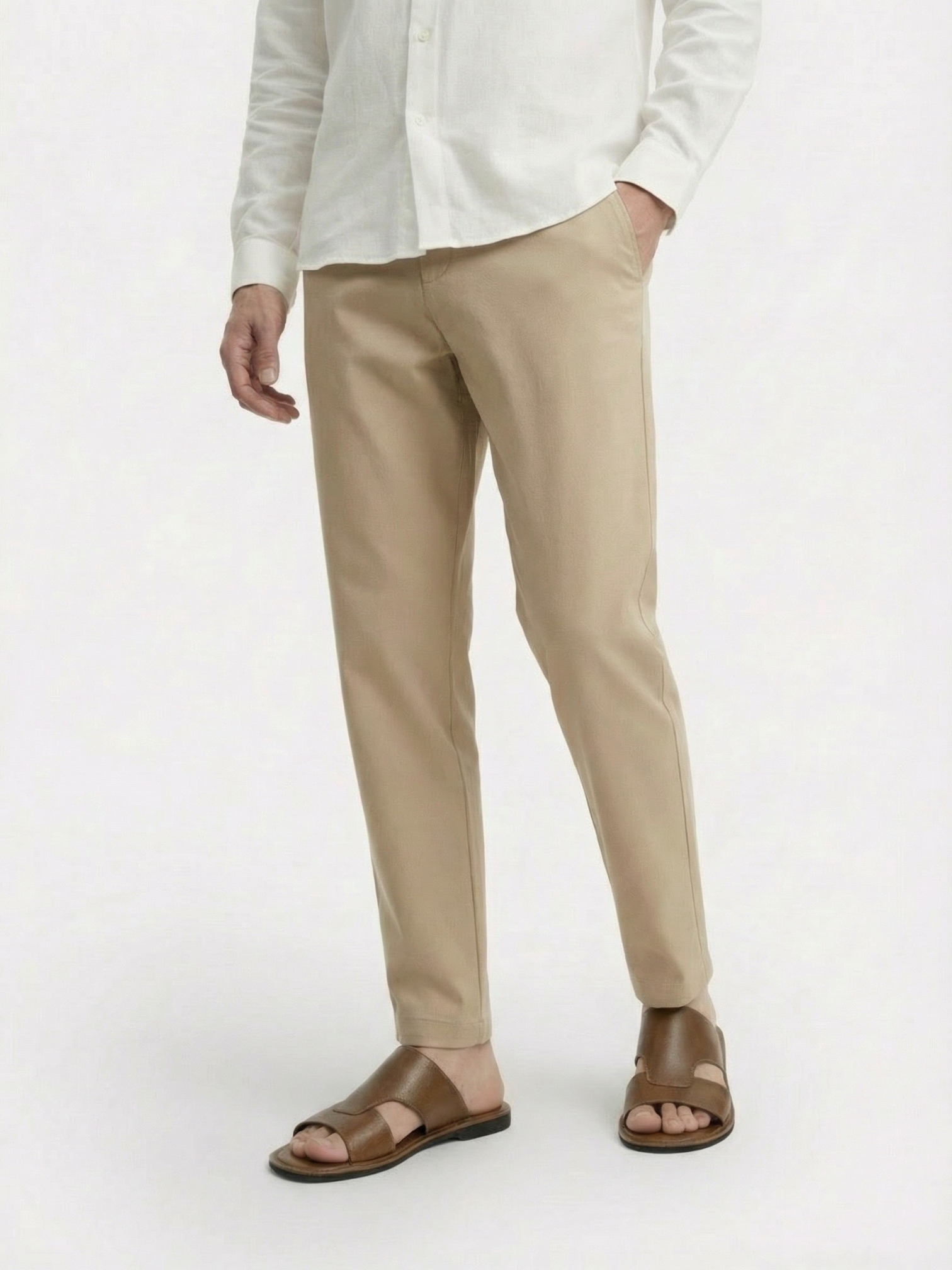 Mules Homme Détente Élégance Quotidienne