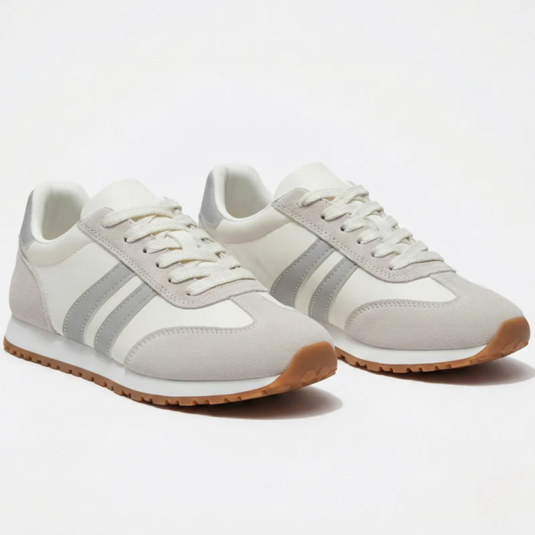 Baskets confortables à lacets pour femme