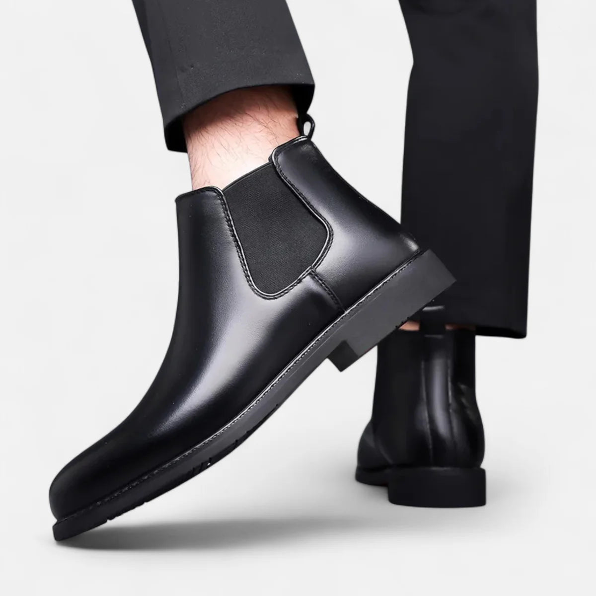 Bottes homme chaudes doublées en polaire