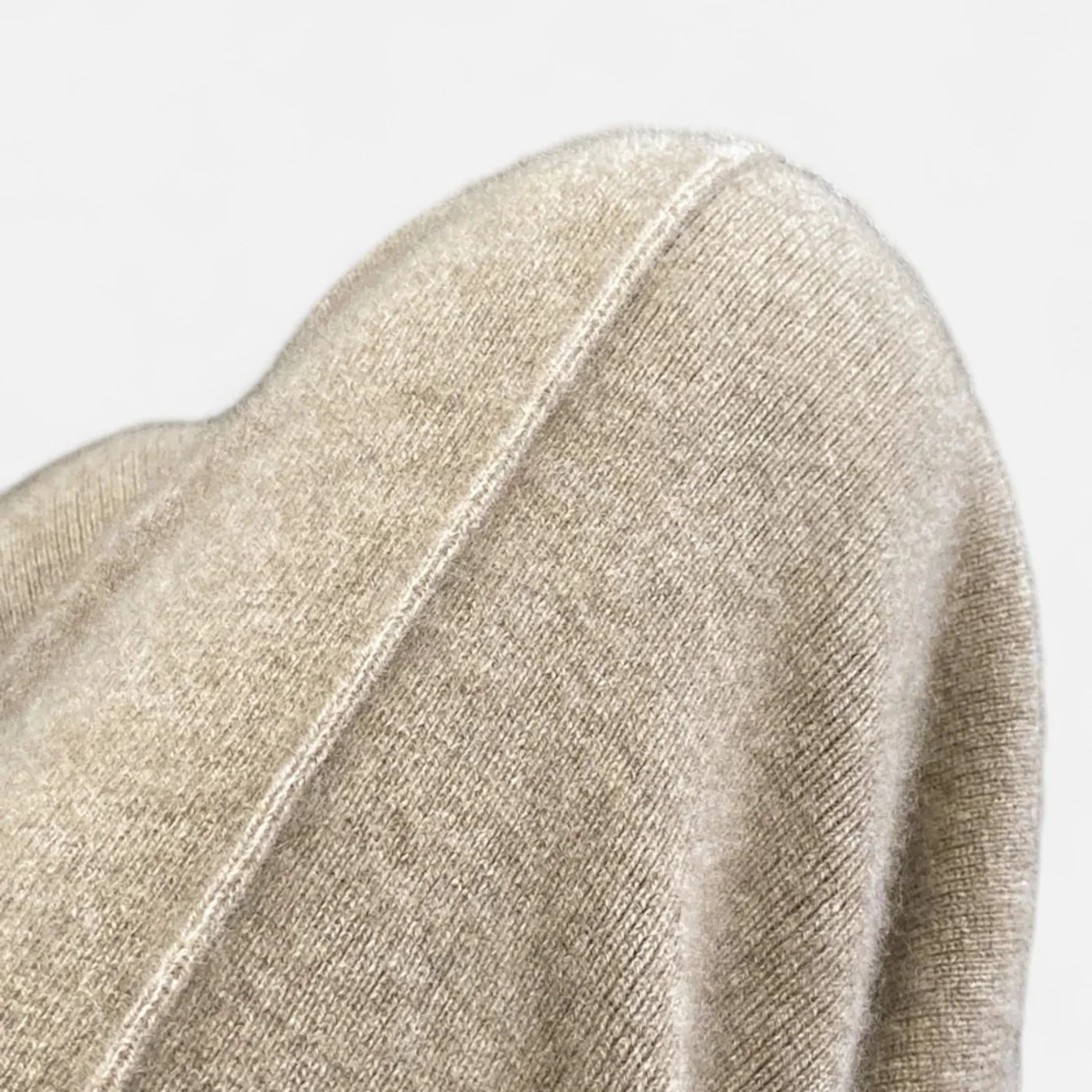 Pantalon femme en laine maille à jambes larges