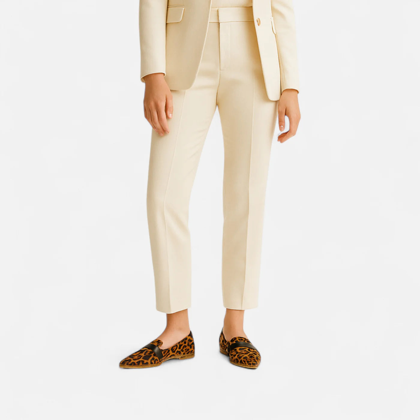 Mocassins classiques à bout pointu pour femme