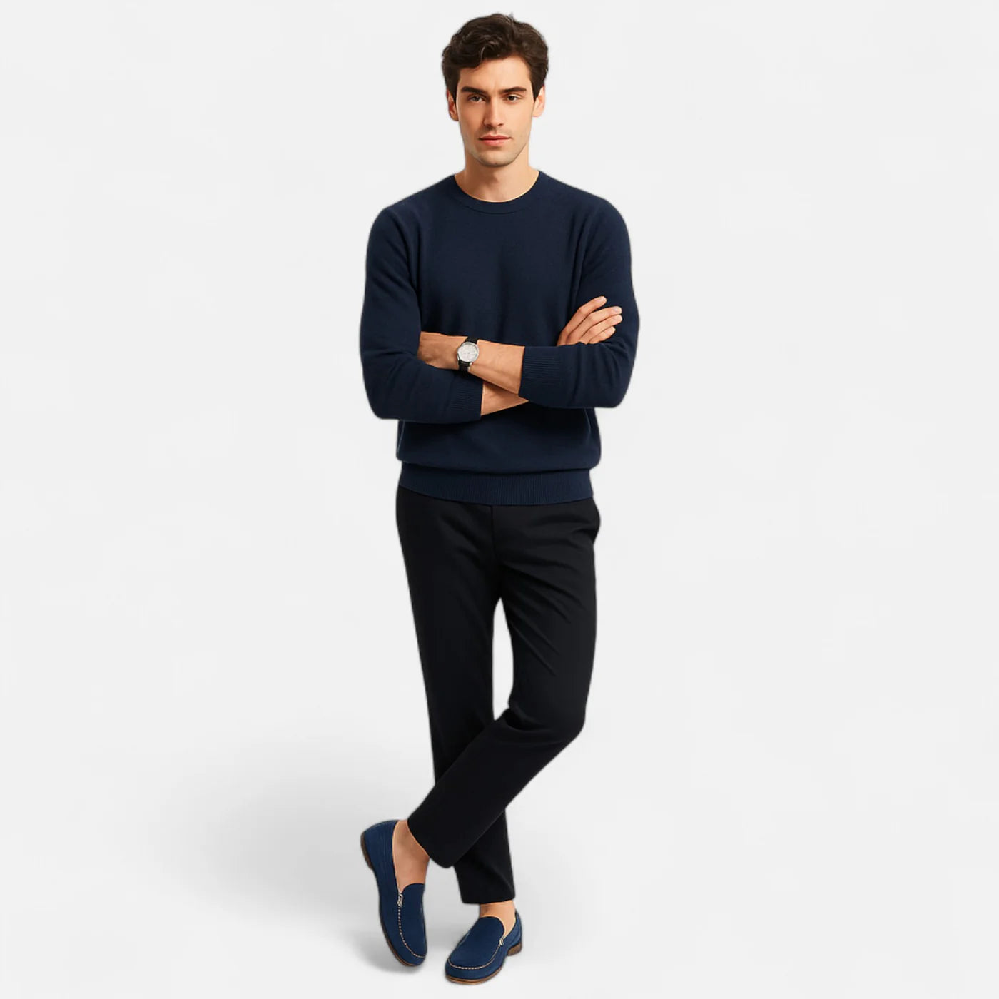 Mocassins en daim pour homme au toucher doux et au savoir-faire intemporel