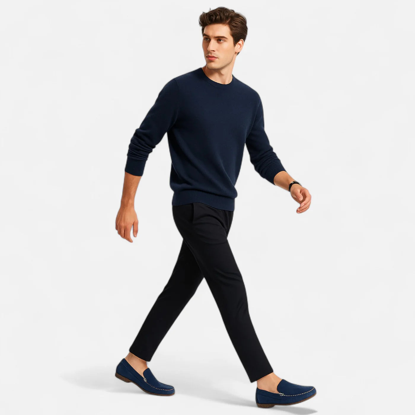 Mocassins en daim pour homme au toucher doux et au savoir-faire intemporel