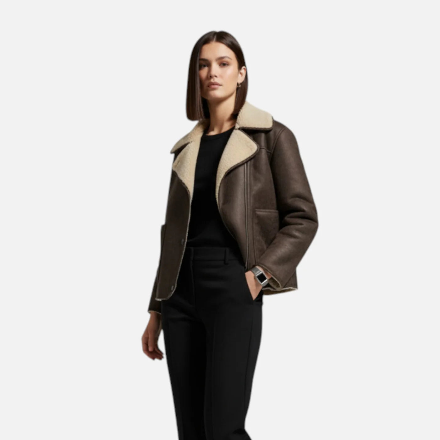 Veste polaire d’inspiration héritage femme