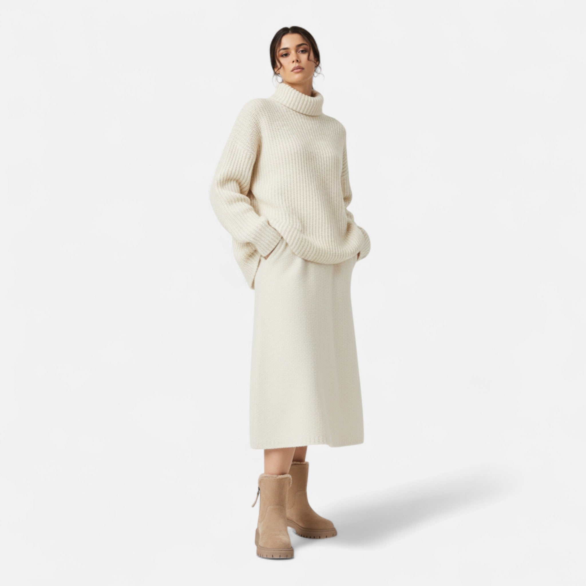 Bottes d'hiver élégantes pour femme