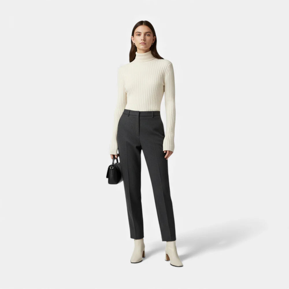 Bottines vintage à bout carré pour femme