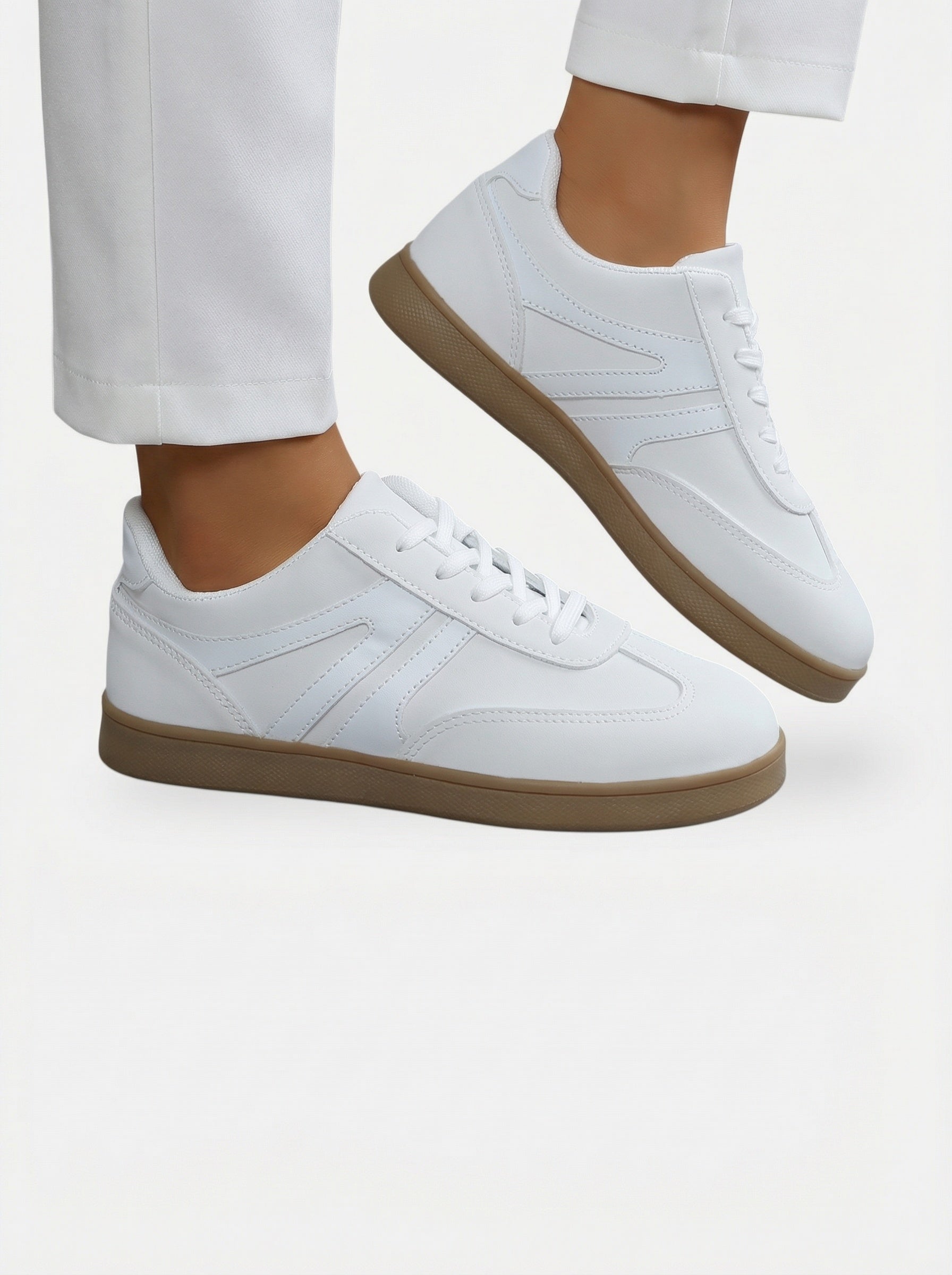 Baskets rétro décontractées pour femme