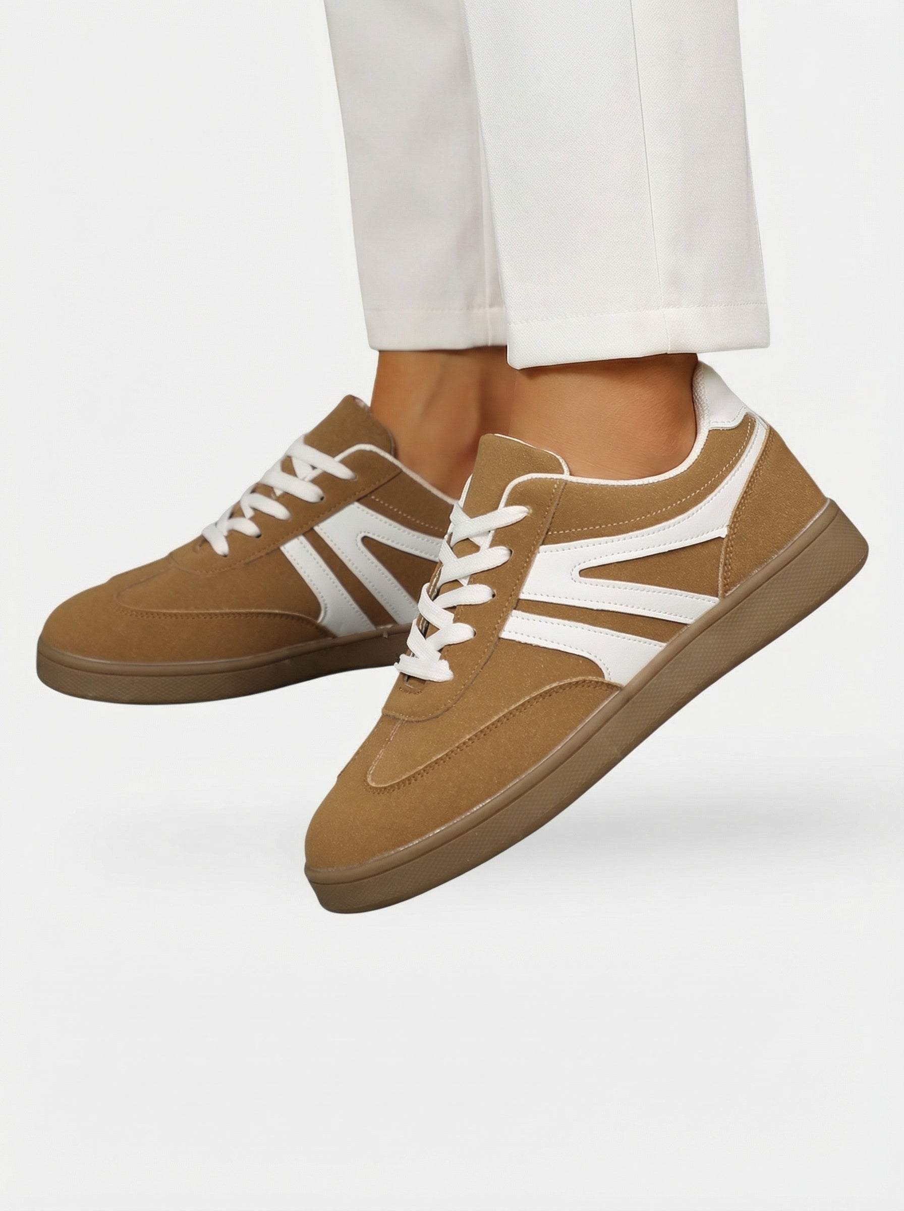 Baskets rétro décontractées pour femme