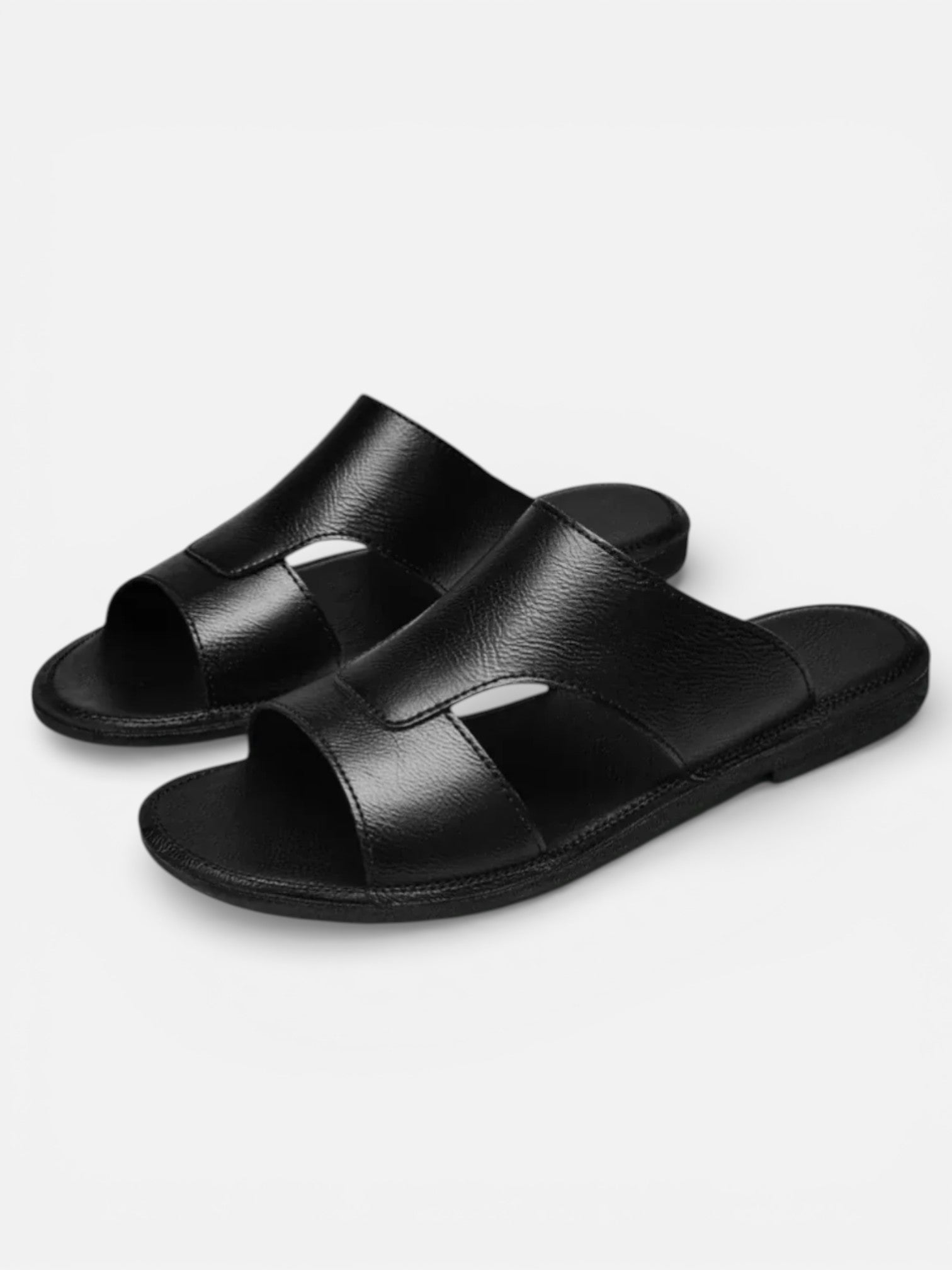 Mules Homme Détente Élégance Quotidienne