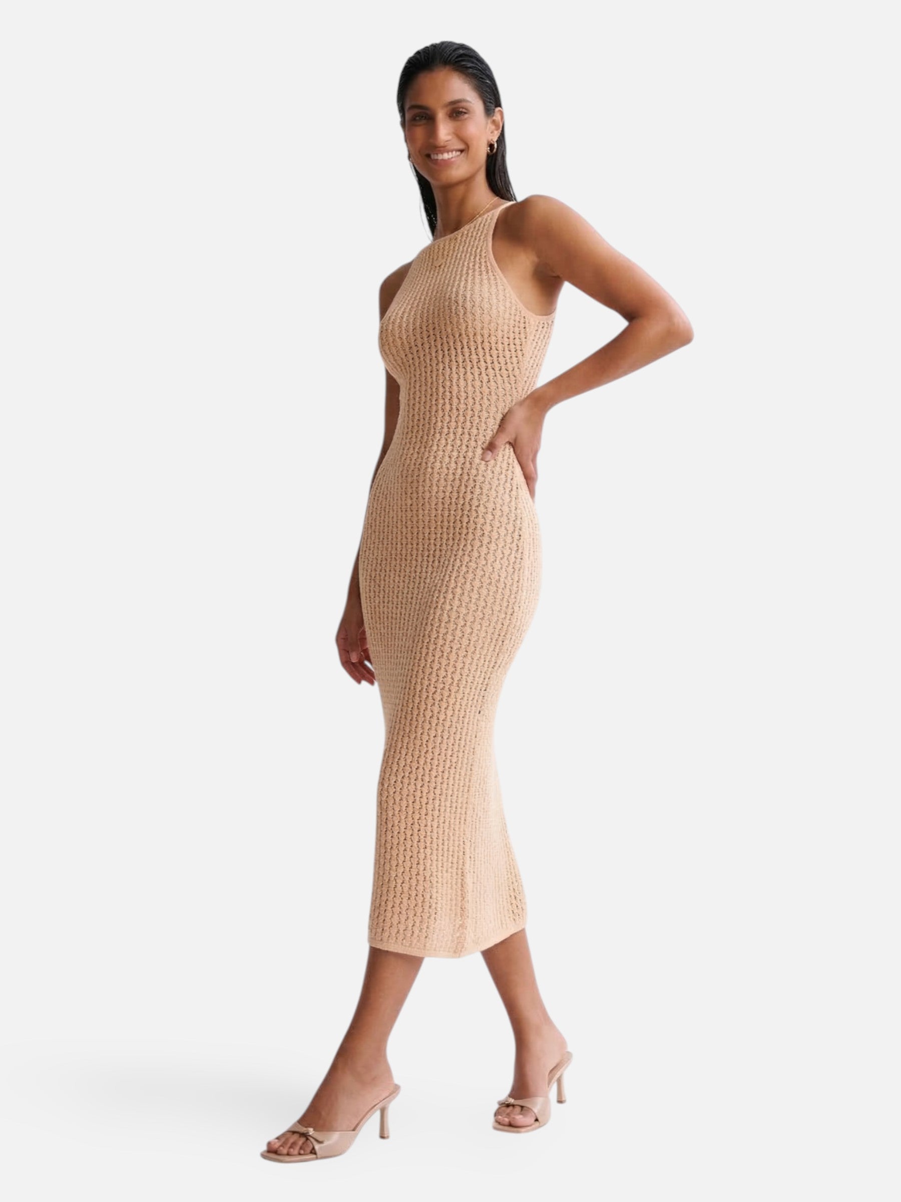 Robe de plage en crochet pour femme – cover-up de maillot de bain