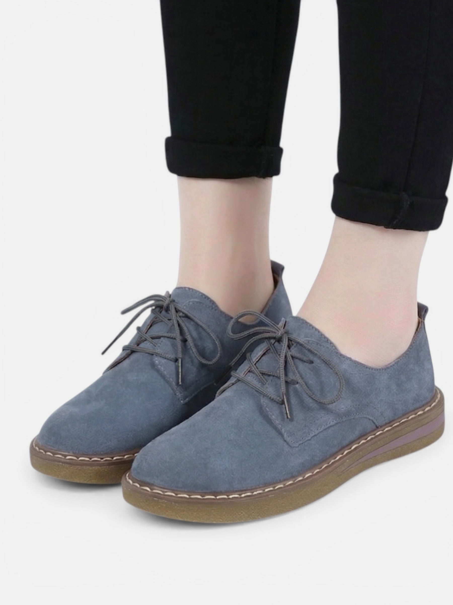 Comfortable elegant lace-up shoes for women