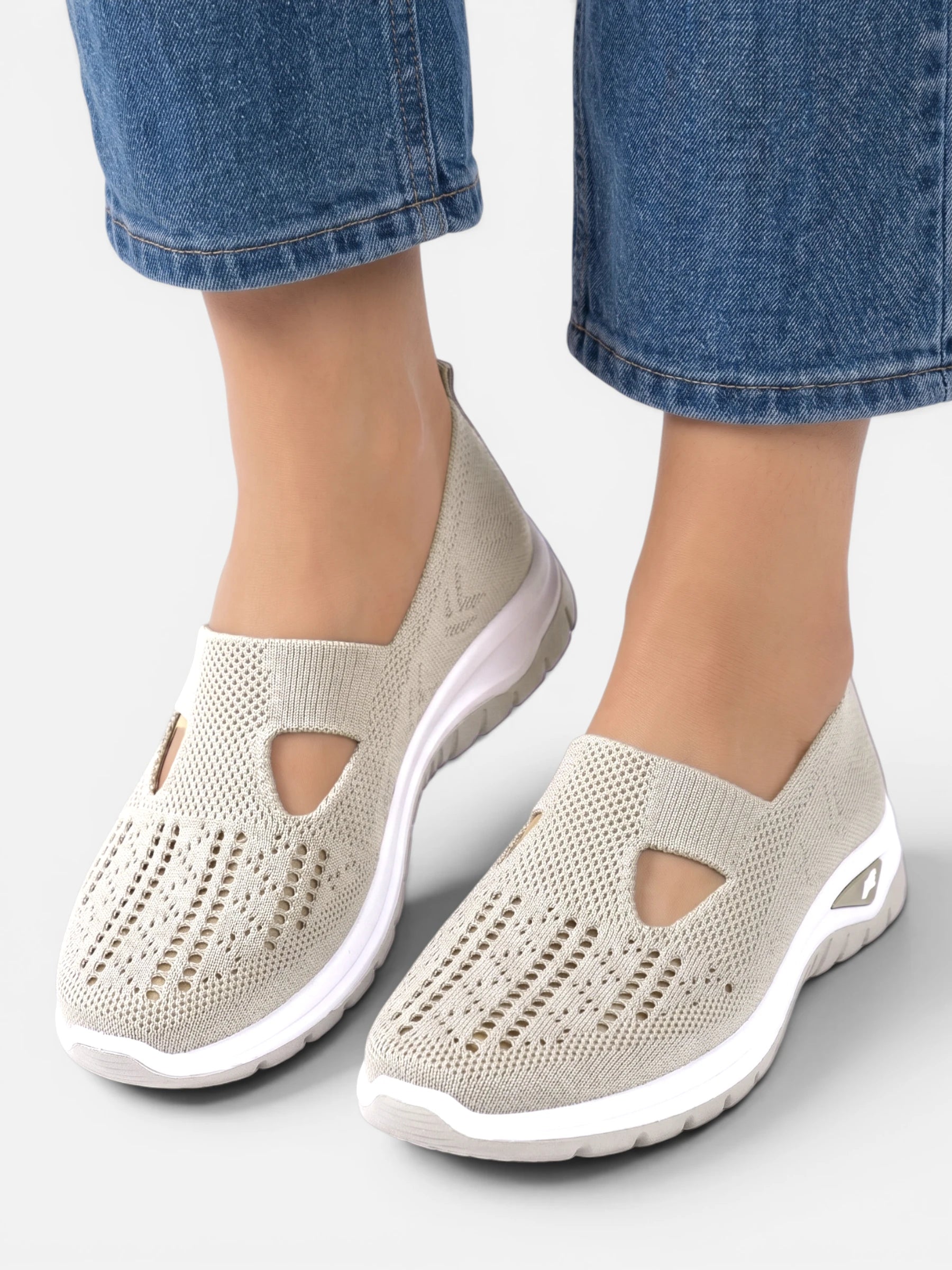 Dámské prodyšné a lehké slip-on tenisky