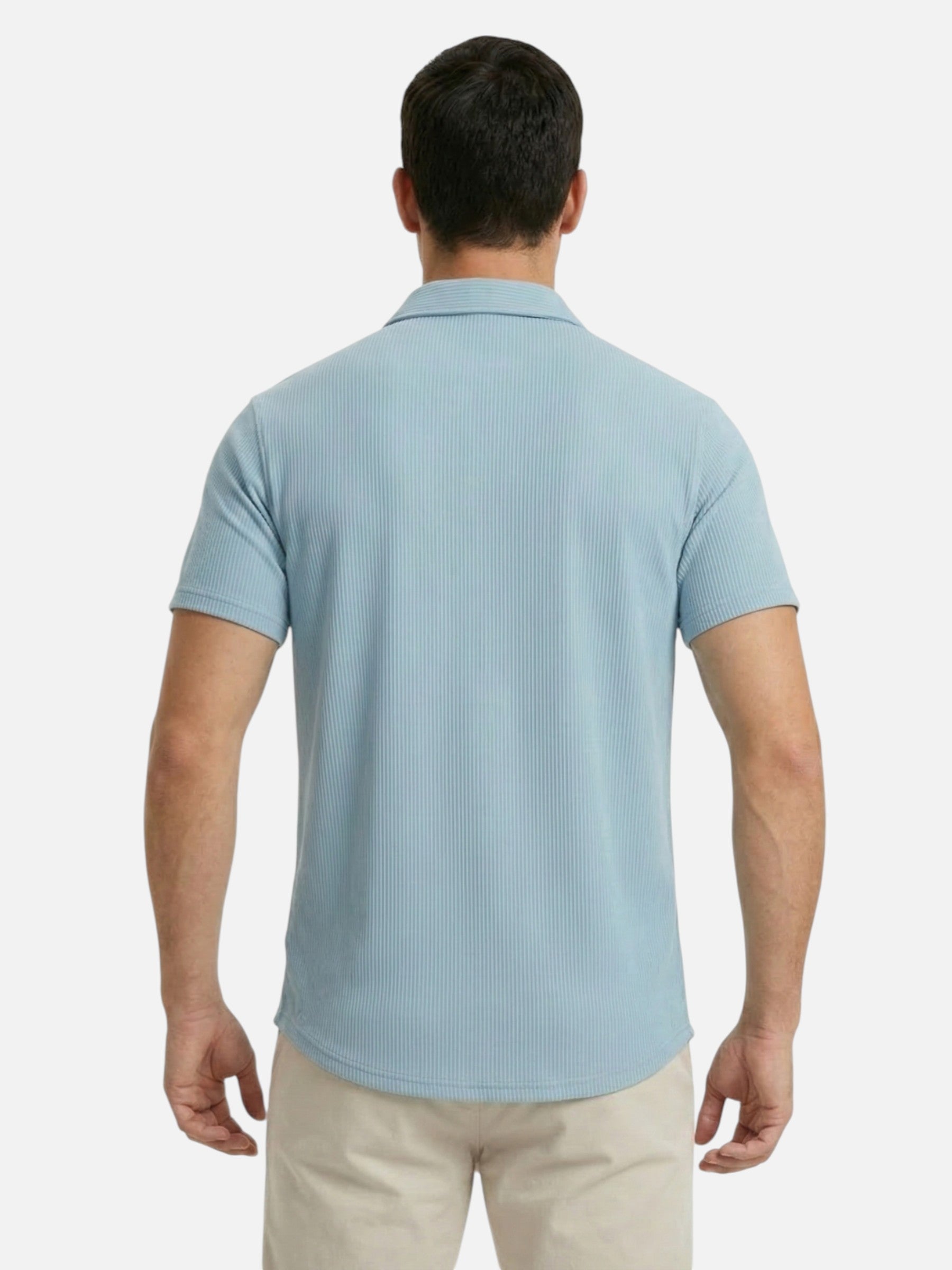 Chemise homme manches courtes légère et respirante