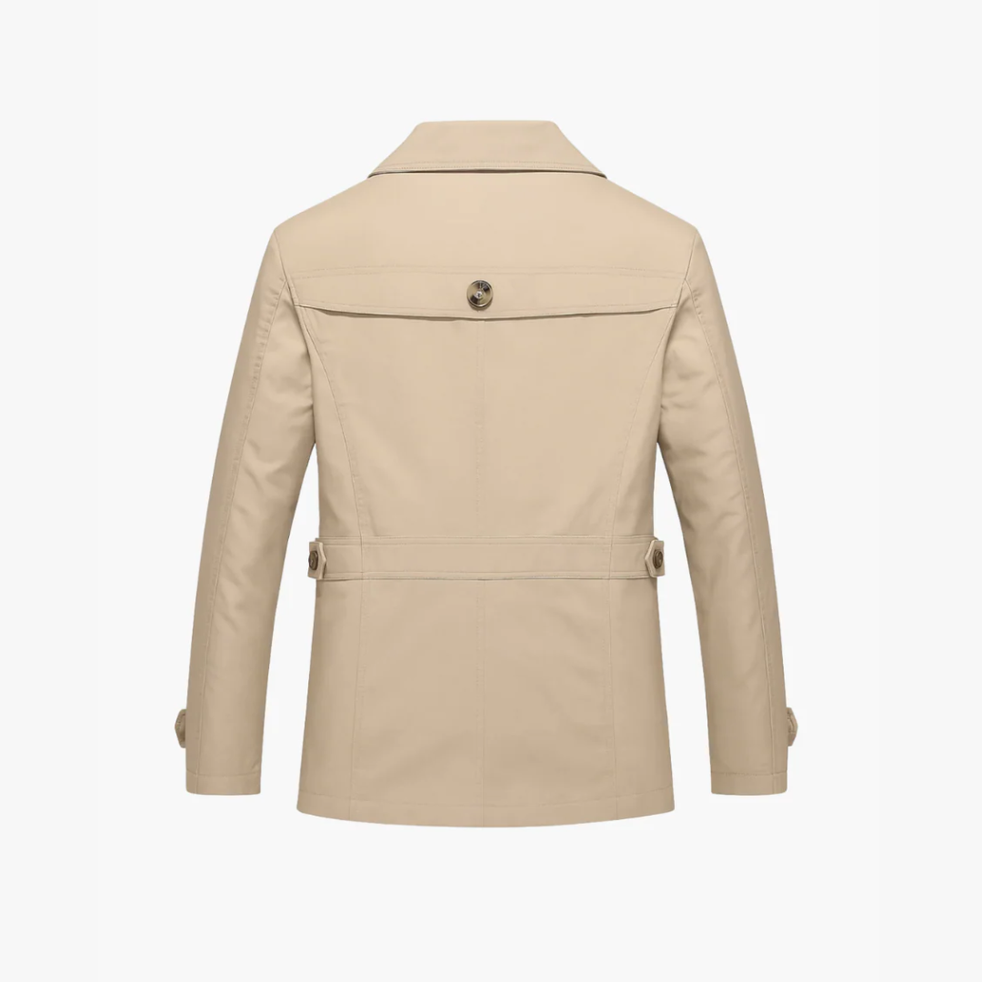Trench homme classique et raffiné