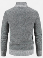 Veste Homme Bi-Matière Matelassée Manches Tricot