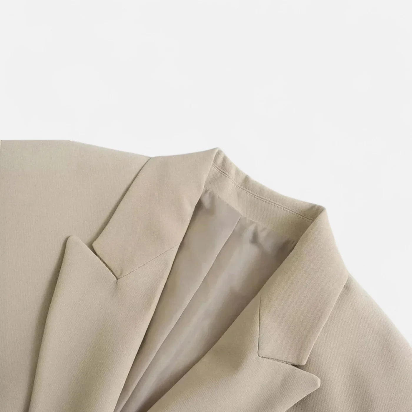 Blazer femme vintage à double boutonnage
