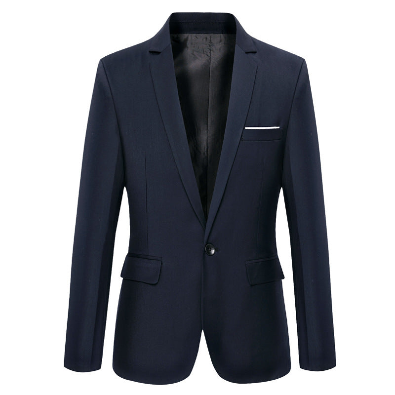 Blazer classique à coupe étroite pour hommes