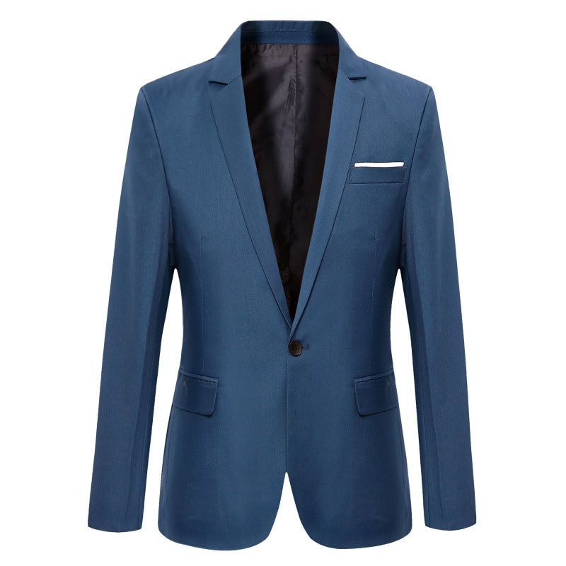 Blazer classique à coupe étroite pour hommes