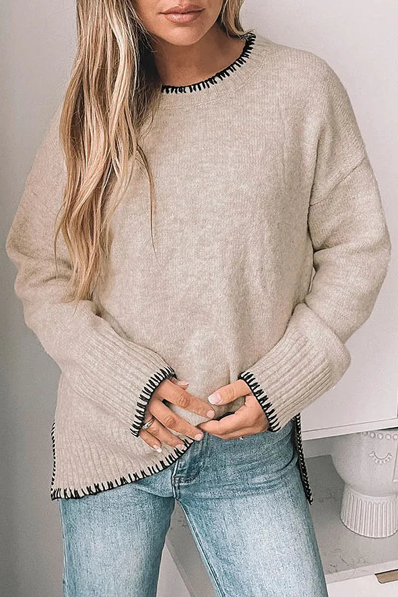 Pull décontracté et ample pour femmes