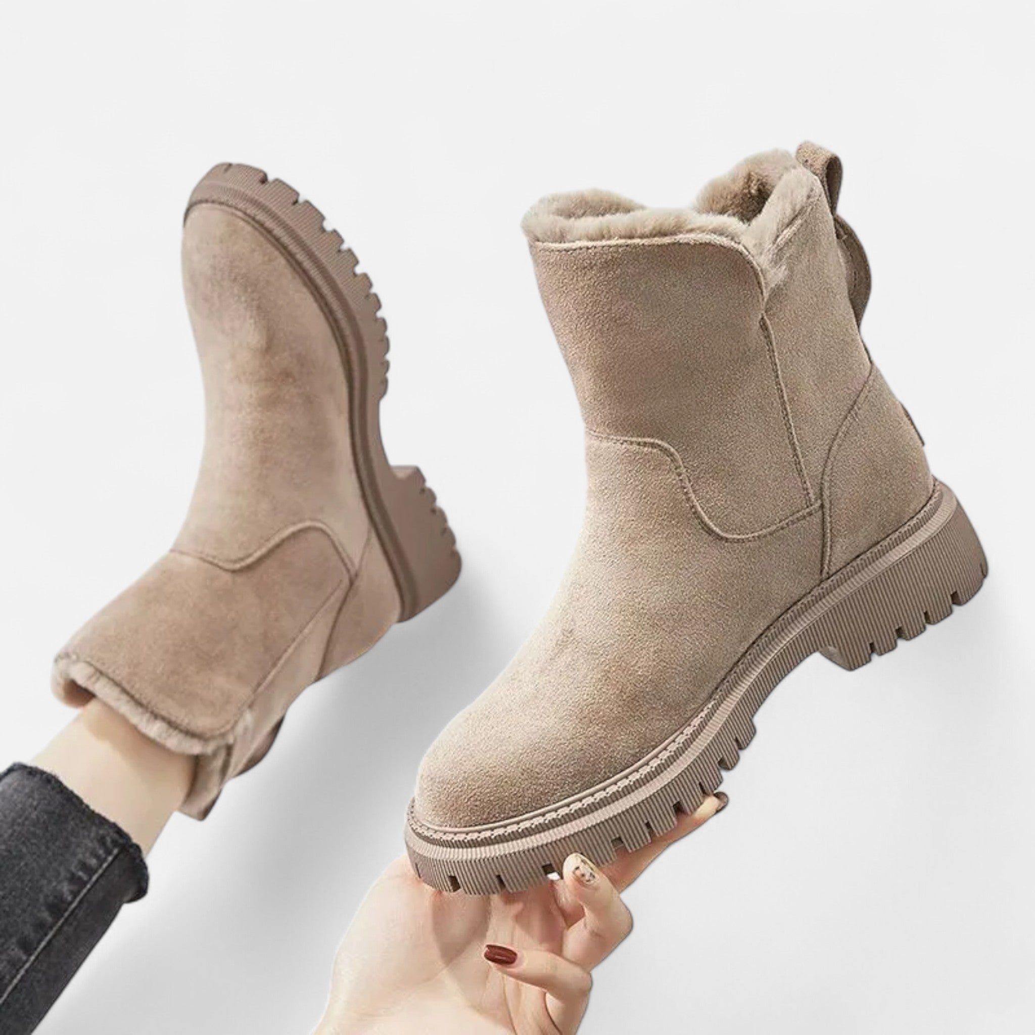 Bottes d'hiver élégantes pour femme