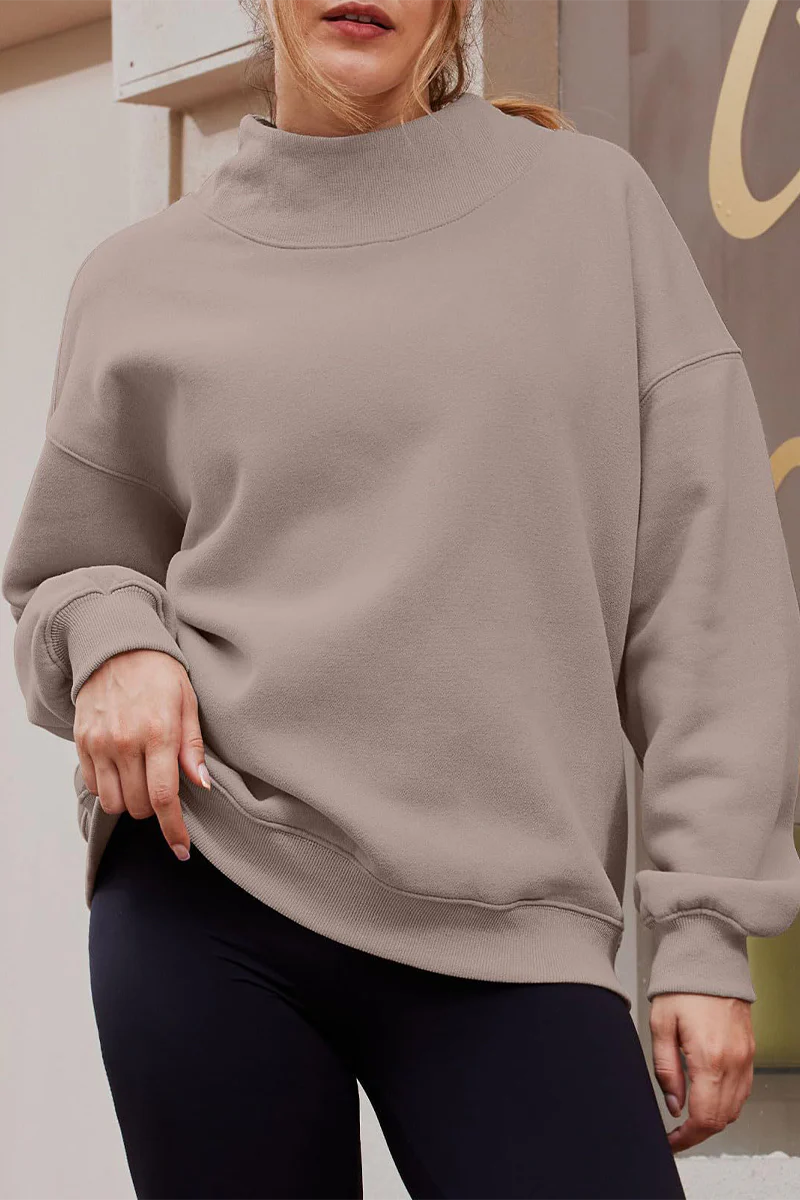 Pull ample et élégant à manches longues pour femmes