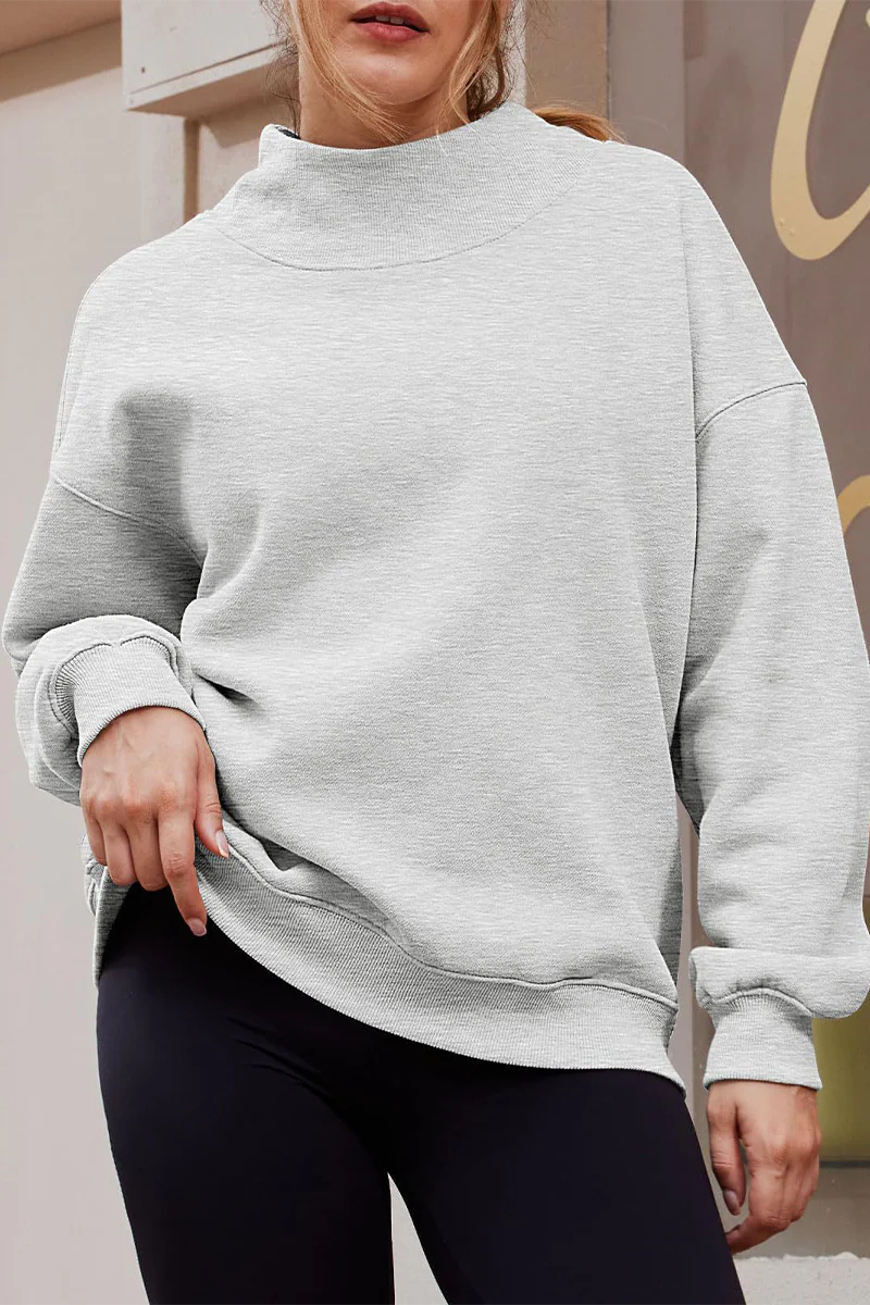 Pull ample et élégant à manches longues pour femmes