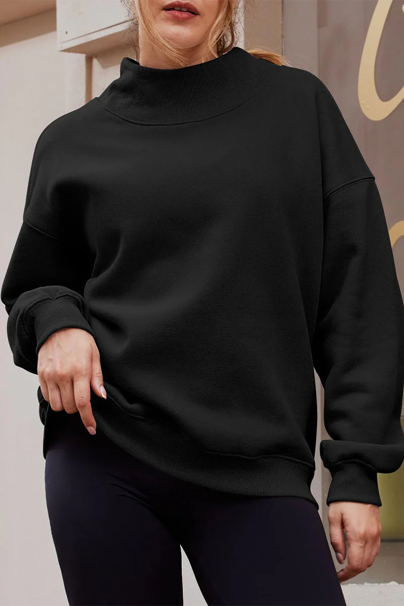 Pull ample et élégant à manches longues pour femmes