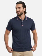Polo homme manches courtes élégante et confortable