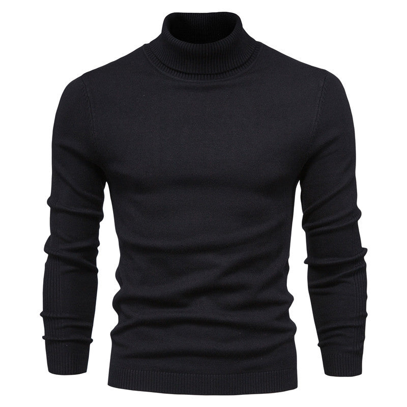 Pull slim à col rond pour hommes