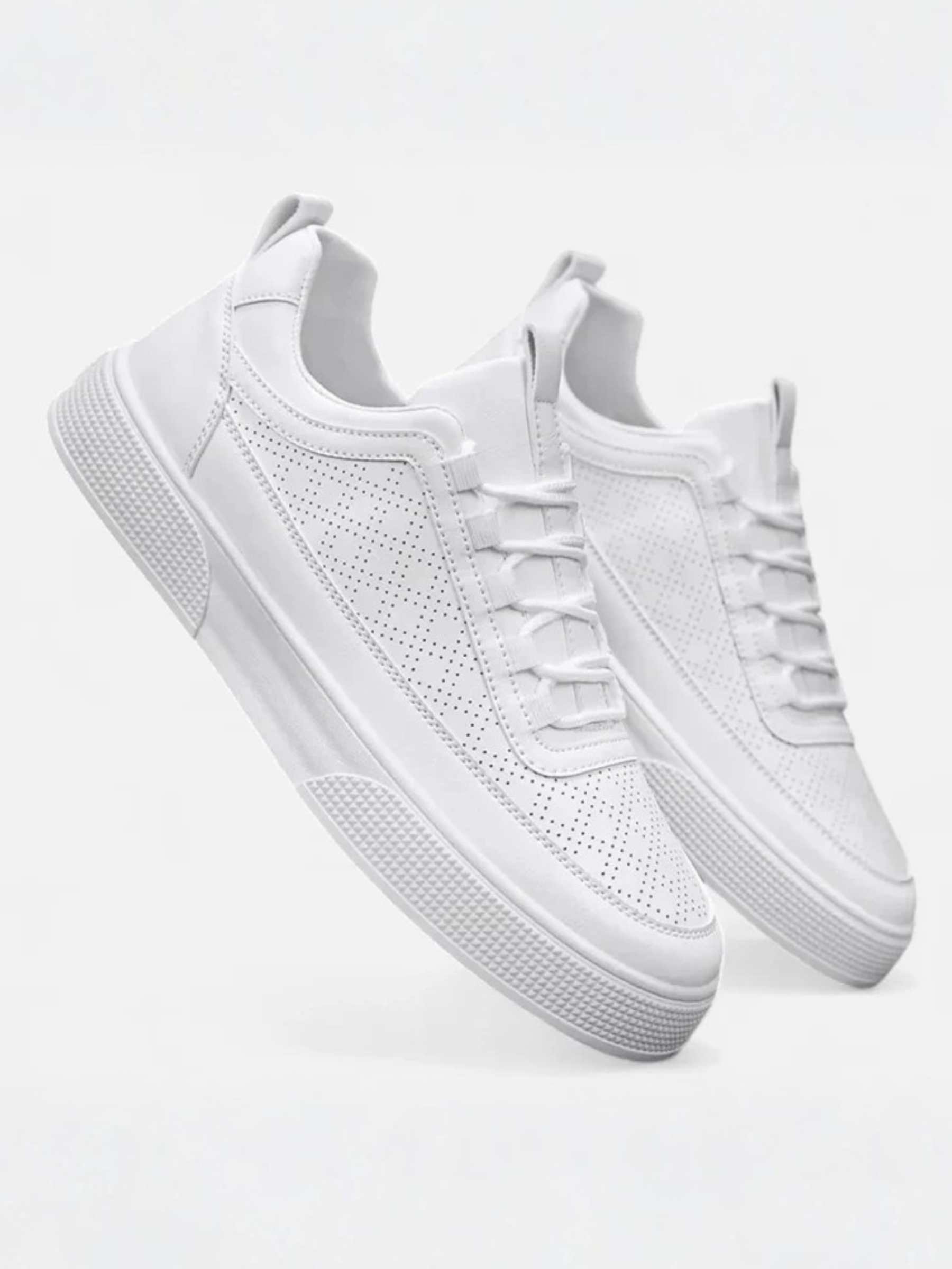 Baskets minimalistes à lacets pour homme