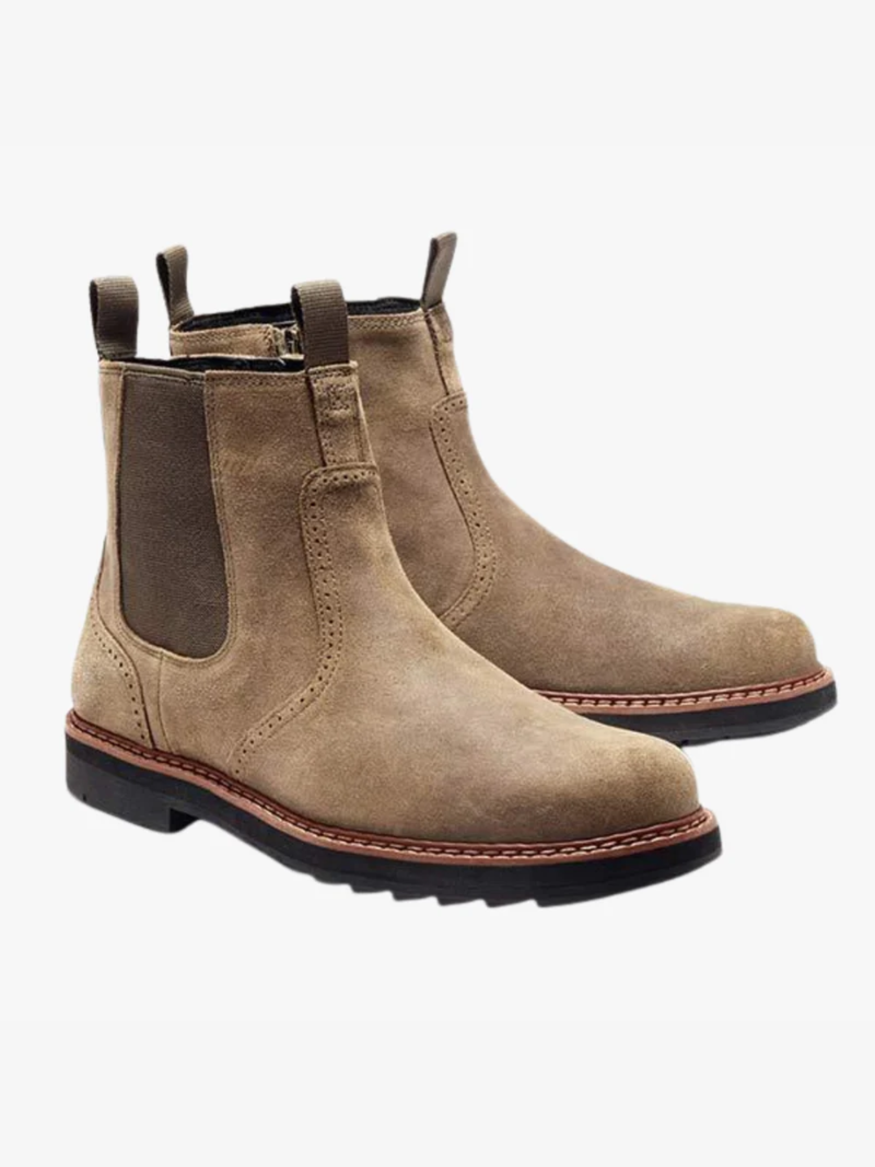 Bottines chelsea classiques pour homme