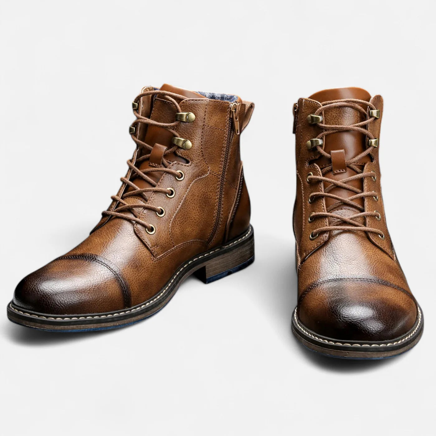 Bottes en cuir légères pour homme – Esprit printanier