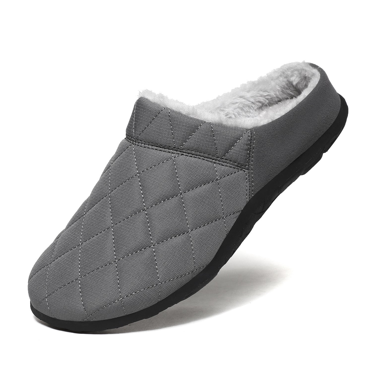 Chaussons d'hiver matelassés pour hommes