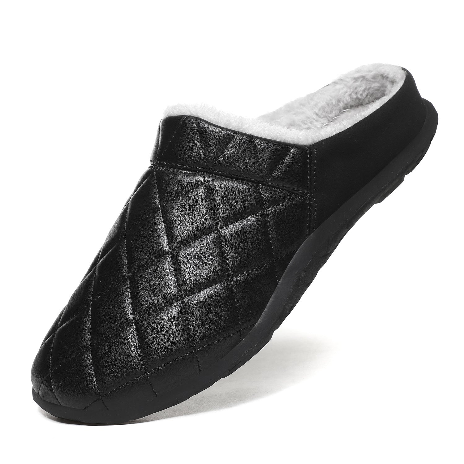 Chaussons d'hiver matelassés pour hommes