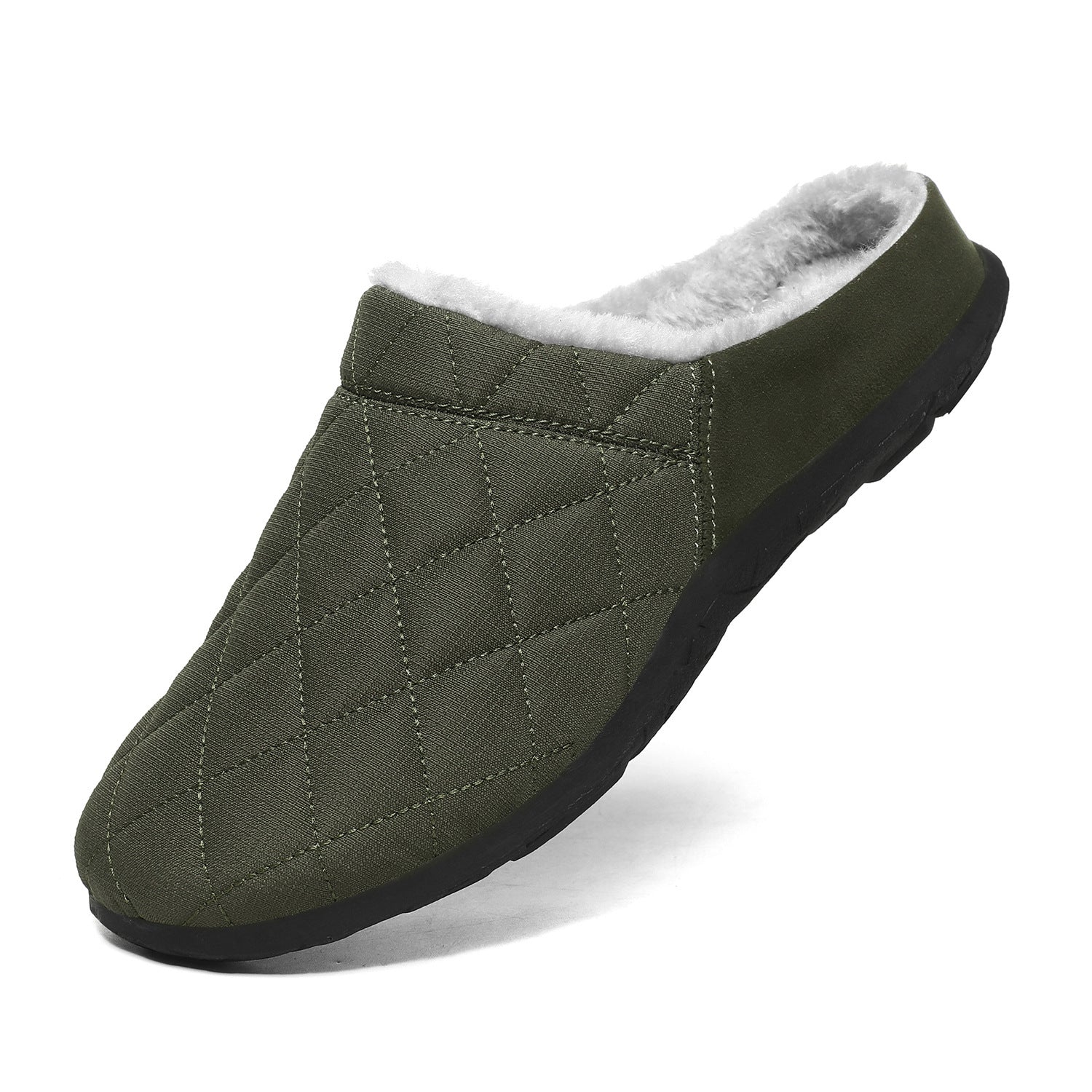 Chaussons d'hiver matelassés pour hommes