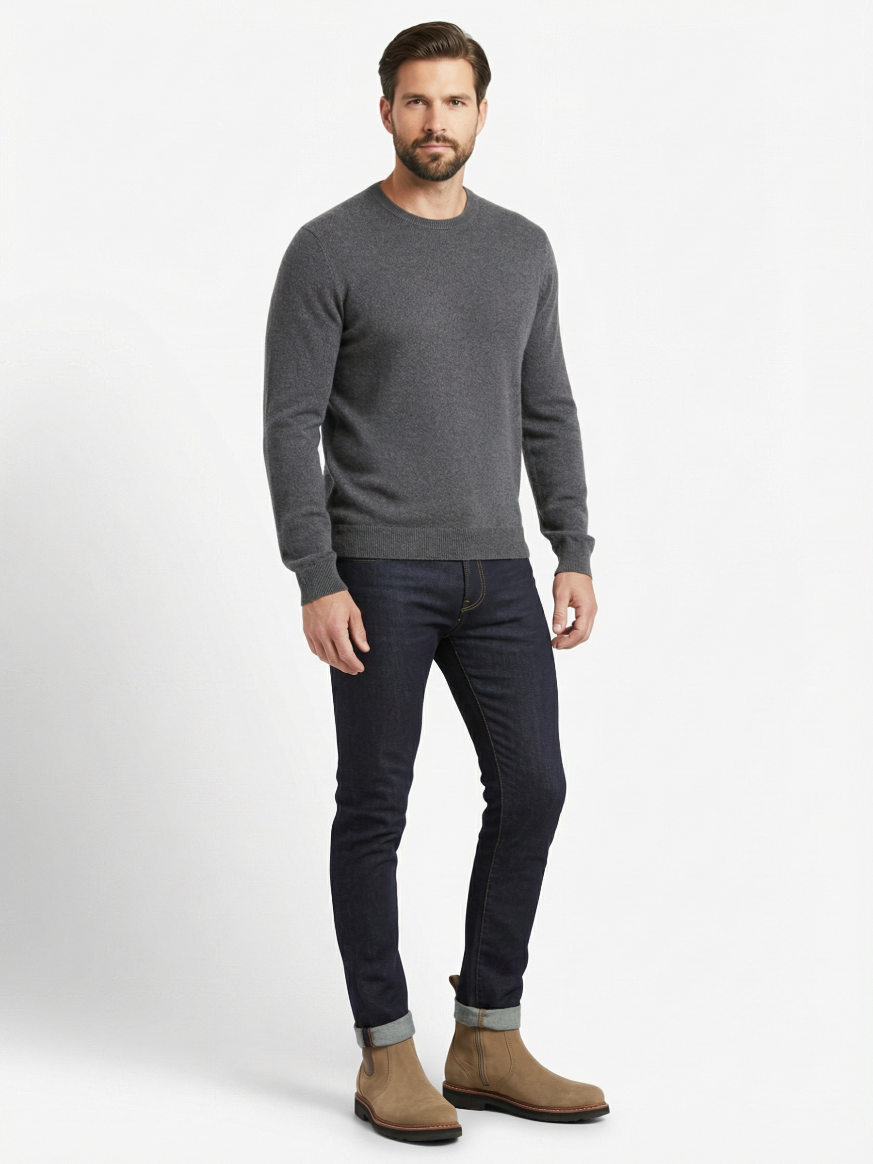 Bottines chelsea classiques pour homme