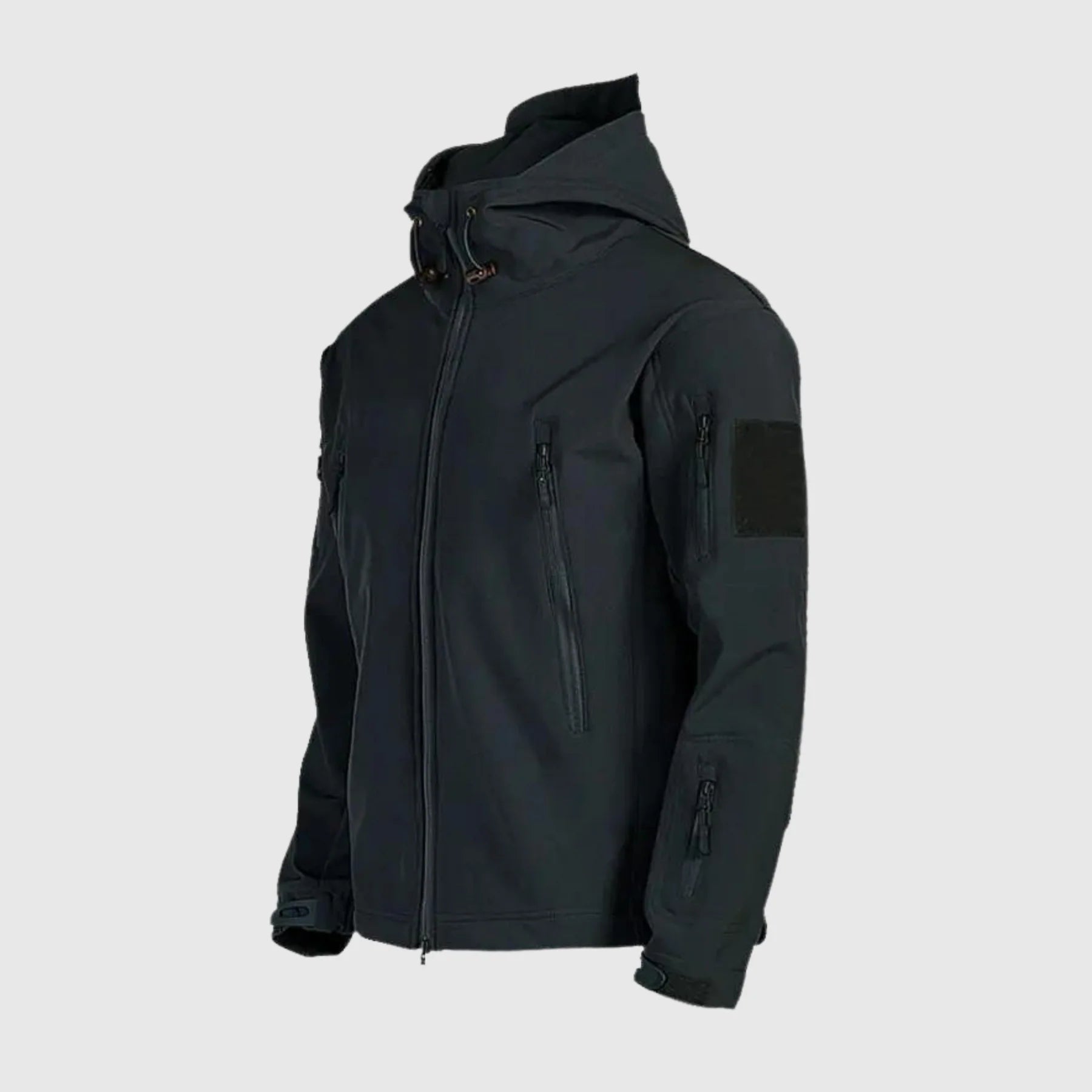 Veste tactique imperméable à capuche pour hommes