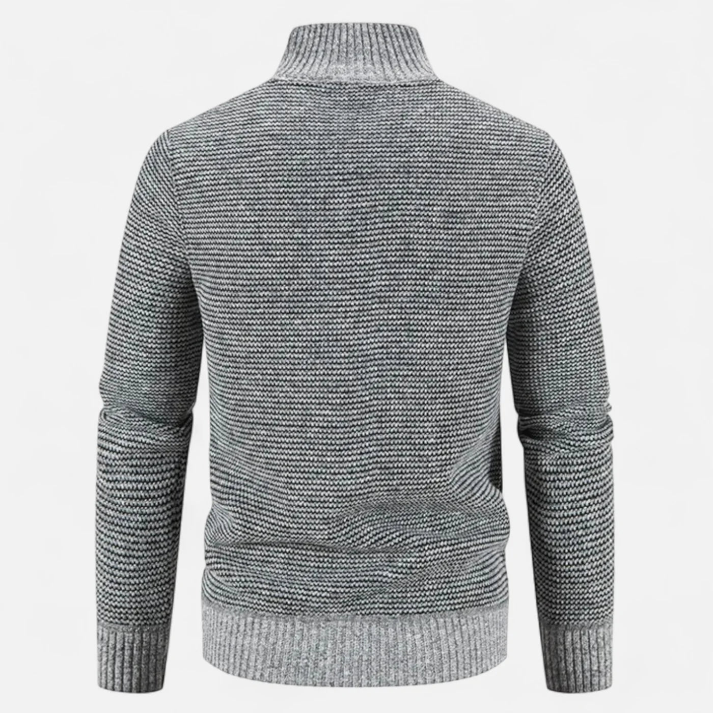 Veste patchwork en polaire à col montant pour homme