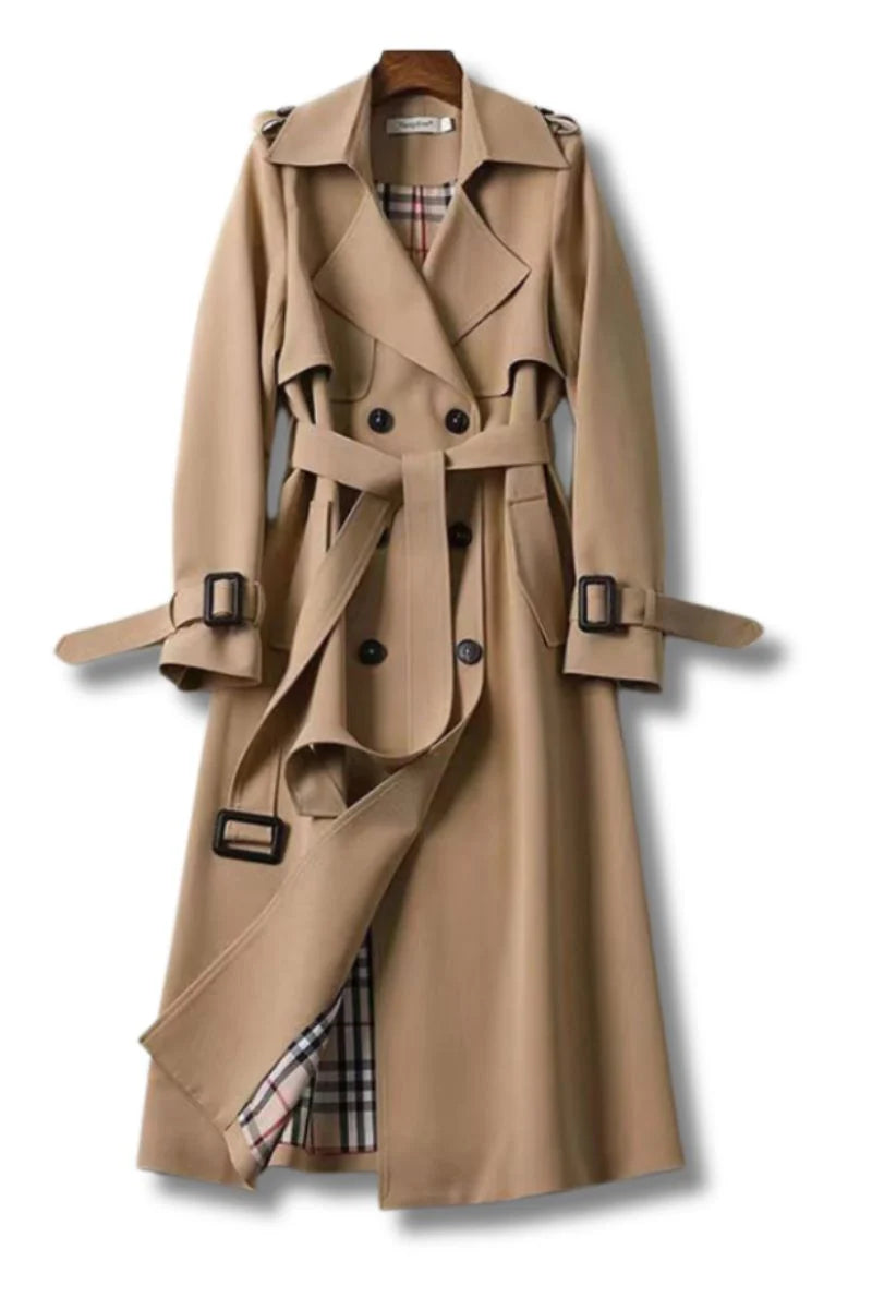 Trench long élégant pour femme