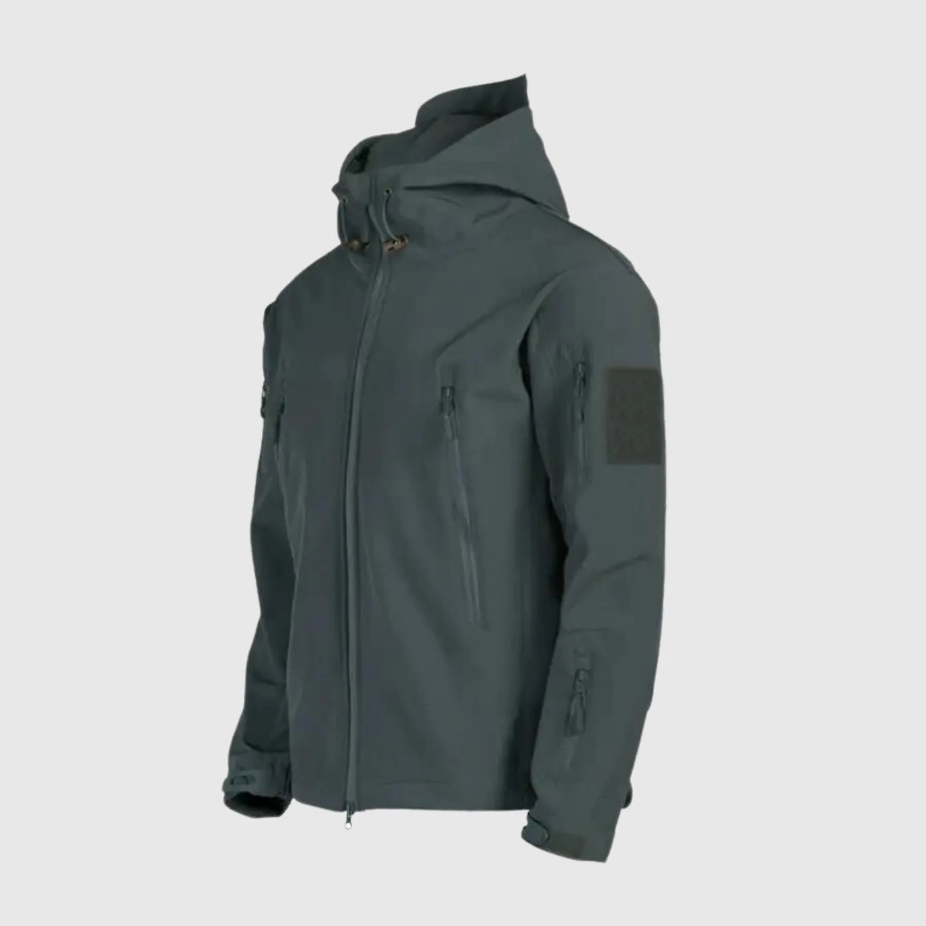 Veste tactique imperméable à capuche pour hommes