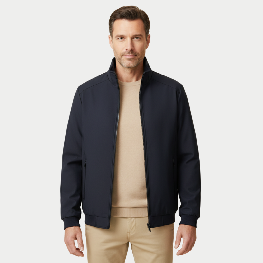 Veste d’hiver chaude doublée en polaire imperméable pour homme