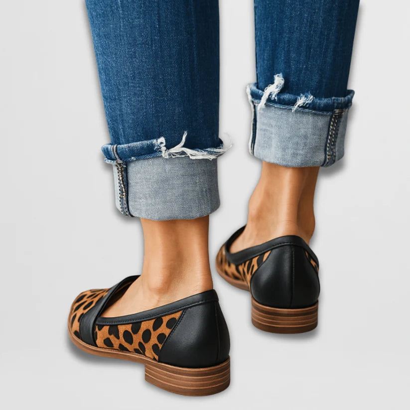 Mocassins classiques à bout pointu pour femme