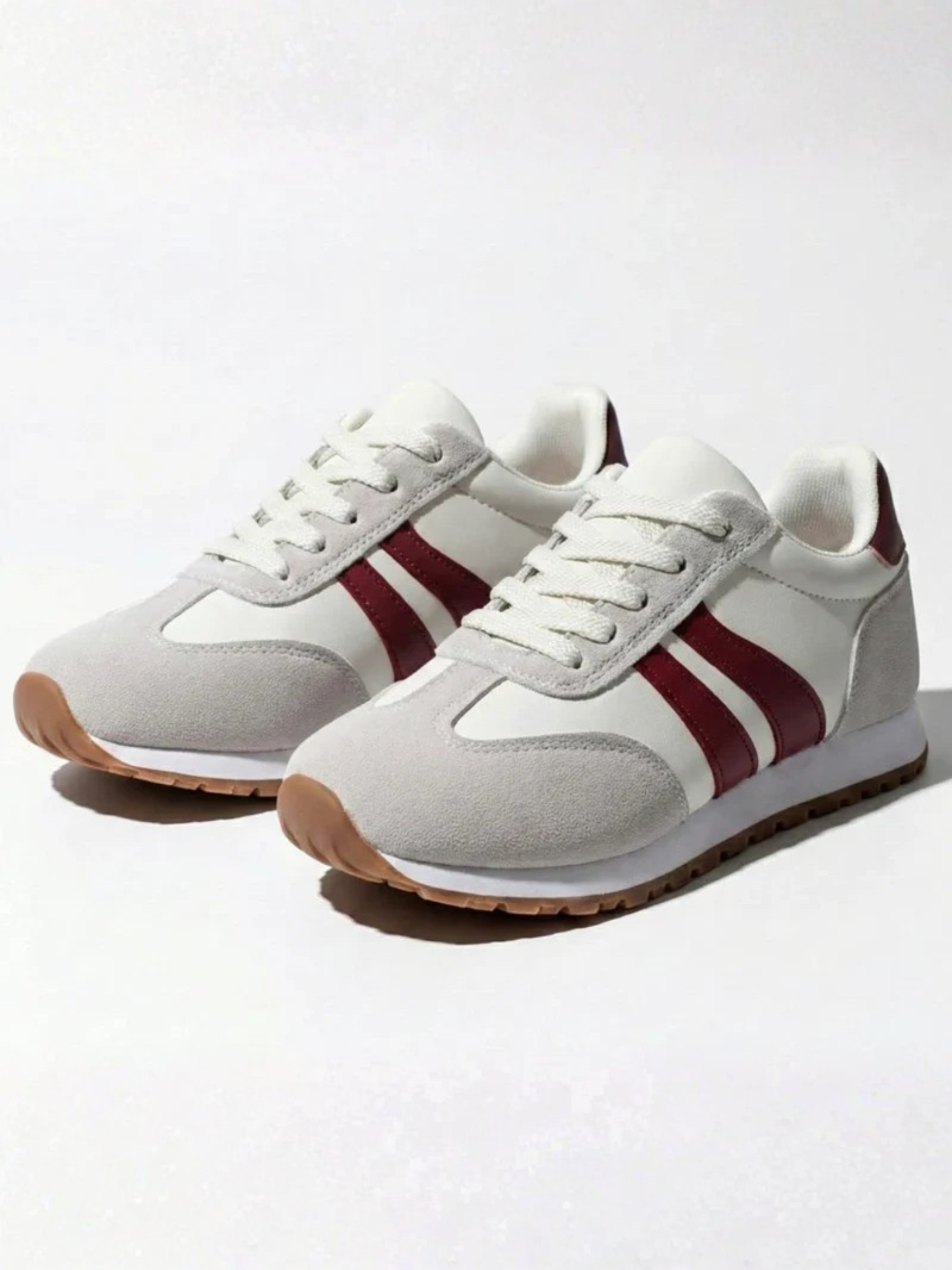 Baskets confortables à lacets pour femme