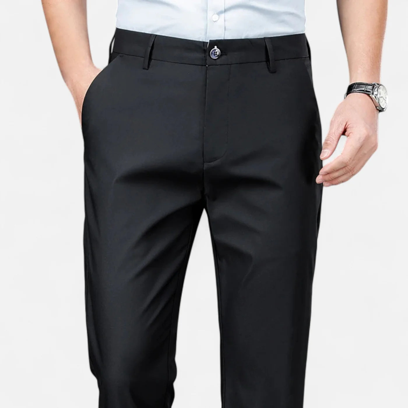 Pantalon homme décontracté chic – Précision tailleur