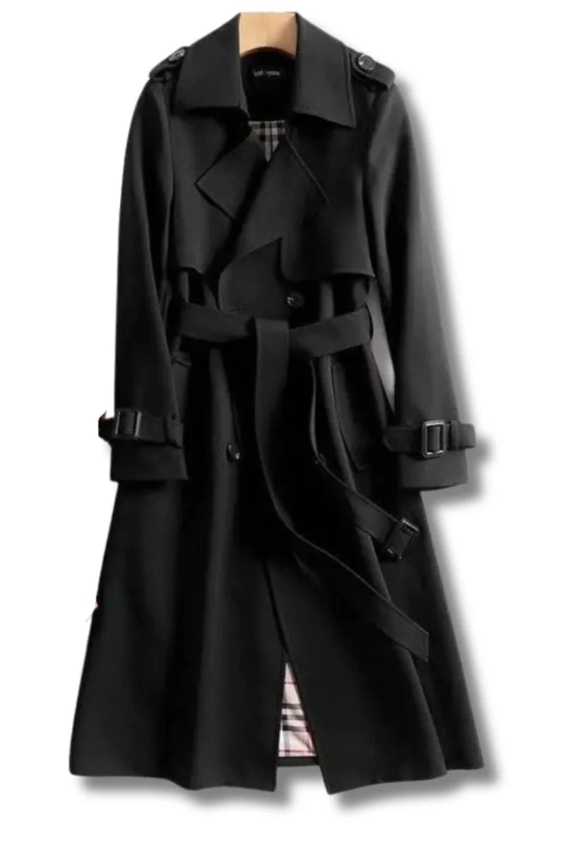 Trench long élégant pour femme