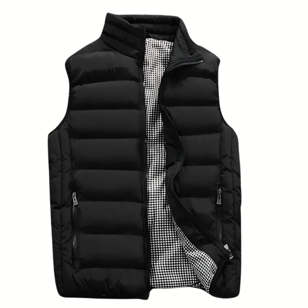 Gilet polaire léger avec poches zippées pour hommes